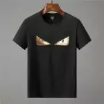 fendi  crewneck t-shirt new season black with eyes